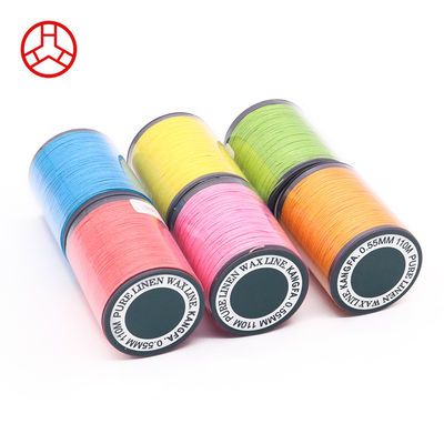 손 넥타이 0.55mm 라인 백스 스레드 120m 40 색상 마크라메 프로젝트