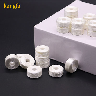 지속 가능한 유니버설 144pcs/박스 흰색/검은 75D/2 100% 폴리에스터 선순환 바빈 스레드