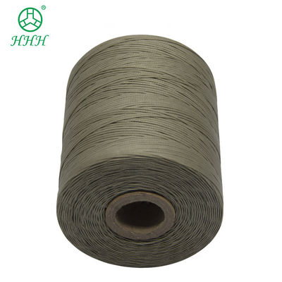 자외선 보호 150D/16 400g 가죽 신발 꿰매는 바 Waxed 평면 바 Wax Cord 폴리에스터 엮은 가닥