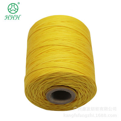 자외선 보호 150D/16 400g 가죽 신발 꿰매는 바 Waxed 평면 바 Wax Cord 폴리에스터 엮은 가닥