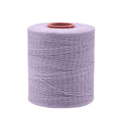 210D/16 평평한 백싱 폴리에스터 실 코드 1mm 염색 패턴의 신발 제조