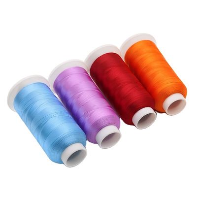 100g 칸파 수직 가닥 4000y 100% 폴리에스터 매커리제 150d 바느질 가닥 제조