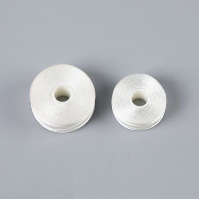 2cm 지름 수직 하부 가닥 흰색 경계 없는 L형 75D/2 셔틀 코어 꿰매기 선심 바빈 6