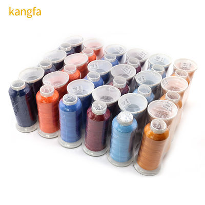 낮은 MOQ 120D / 2 4000Y 빠른 배송 embroidery 기계에 대한 폴리에스터 실 720 색상