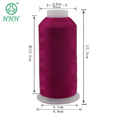 125G 브로더리 실 120D 5000Y 폴리에스터 실 고속 브로더리 머신